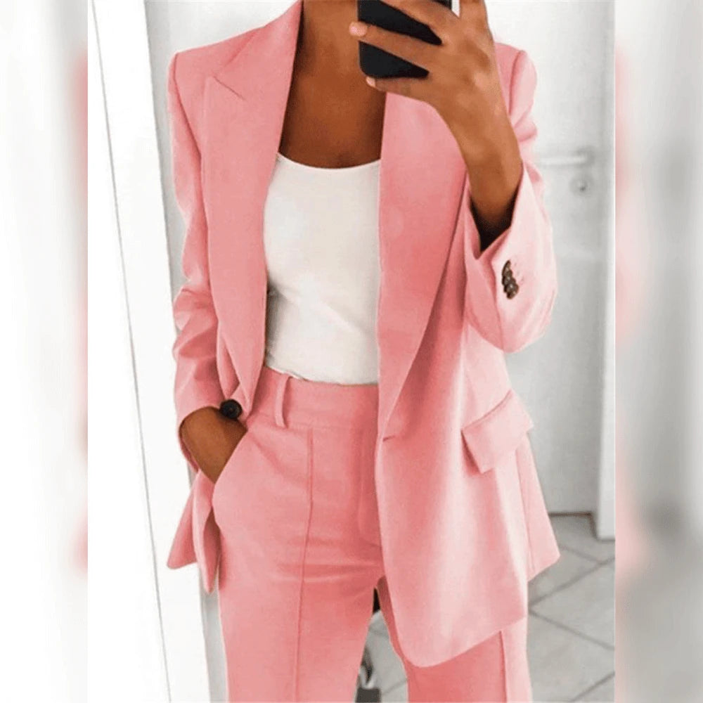 Lysse | Elegant Business Trendy Set [Blazer+Pants]