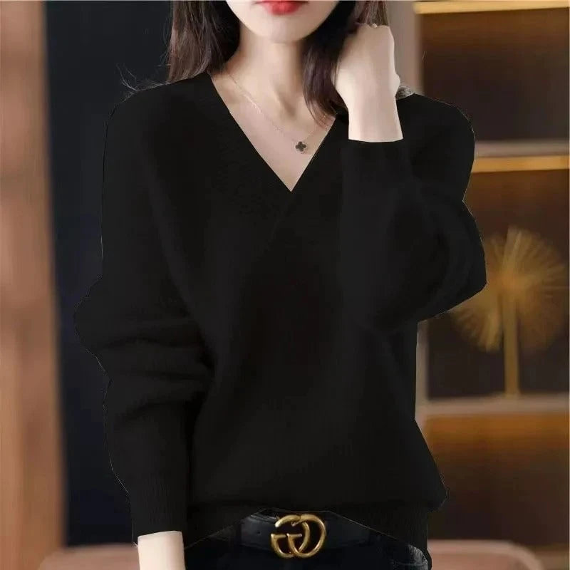 Lysse | Cashmere Sweater With V-Neck For Women