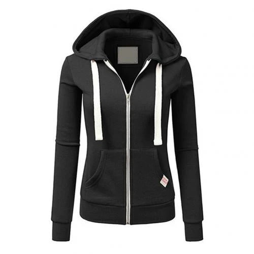 Lysse | Fleece Zip Up Hoodie with Adjustable Hood - Lysse - heidimode20250703
