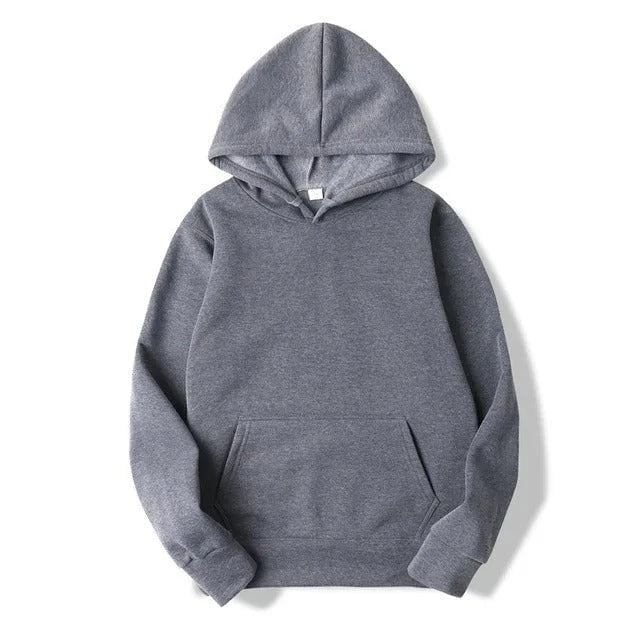 Lysse | Plain Hooded Sweater Made of Cotton for Women