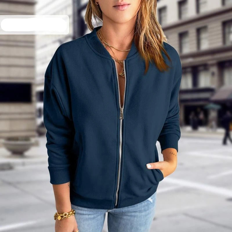 Lysse | Stylish bomber jacket with zipper for women - Lysse - heidimode20250703