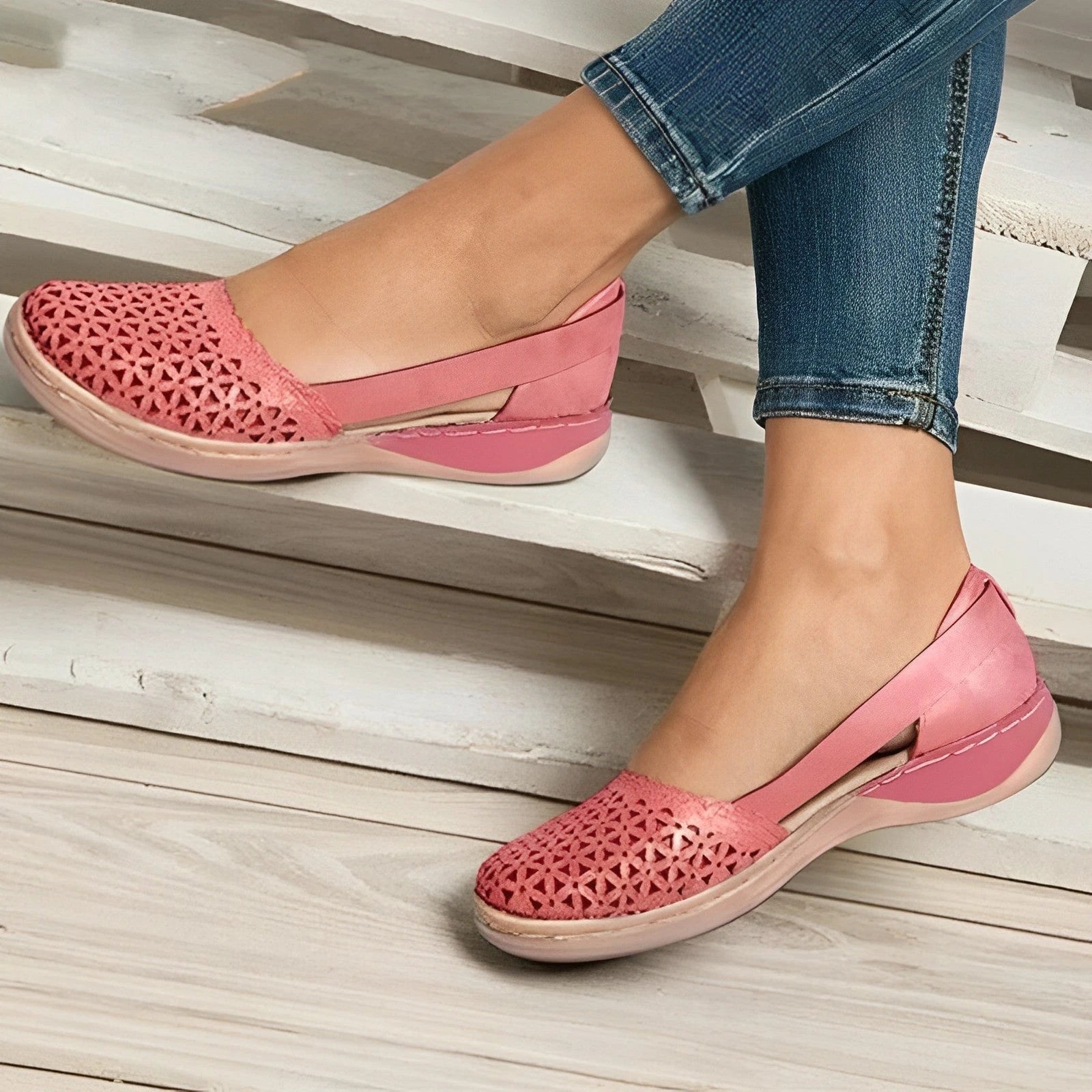 Lysse Fashion - Priestly orthopedic hollow sandals - Lysse - heidimode20250703