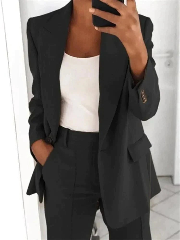 Marilyn️ Stylish Blazer Suit for Women - Flattering Fit