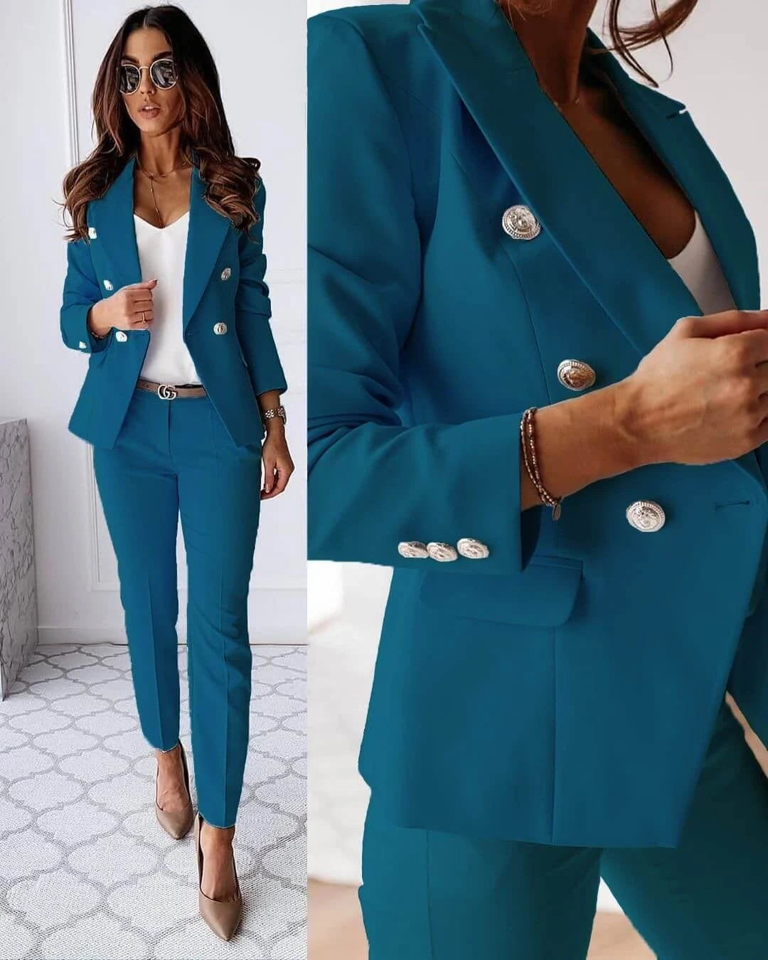 Elegant Blazer Set