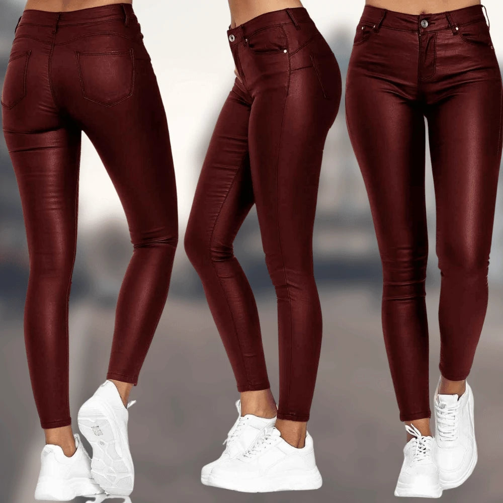 The Elegant and Comfortable Leather Pants