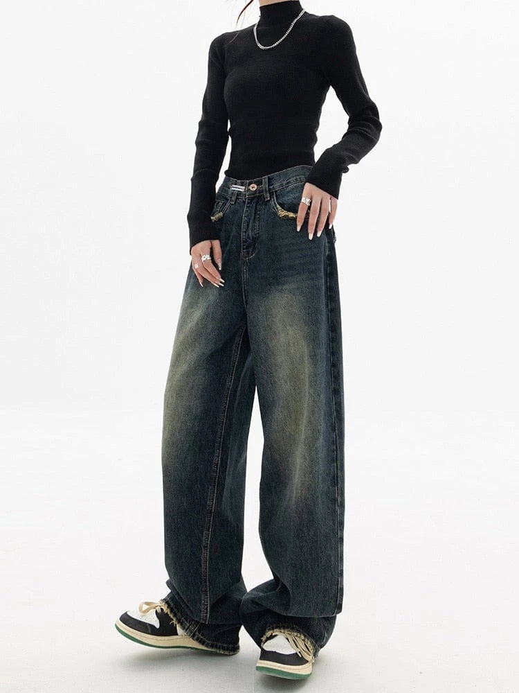 Women's Vintage Baggy Jeans