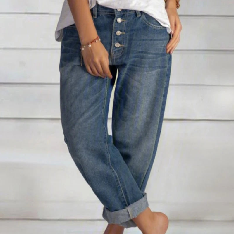 Relaxed Fit Boyfriend Jeans