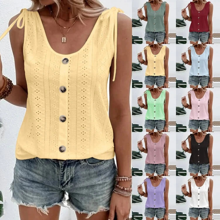 Comfortable T-Shirt with Round Neckline for Women