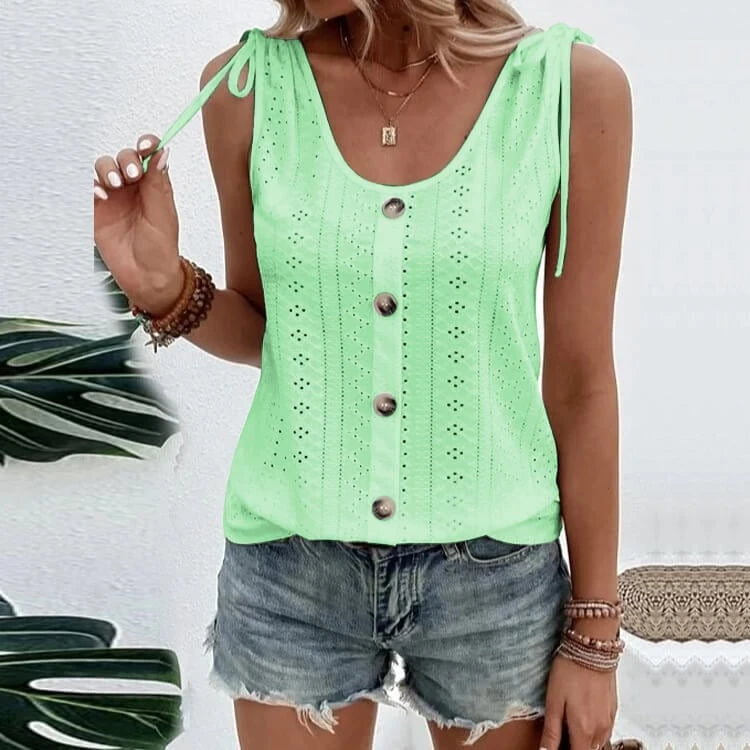 Comfortable T-Shirt with Round Neckline for Women