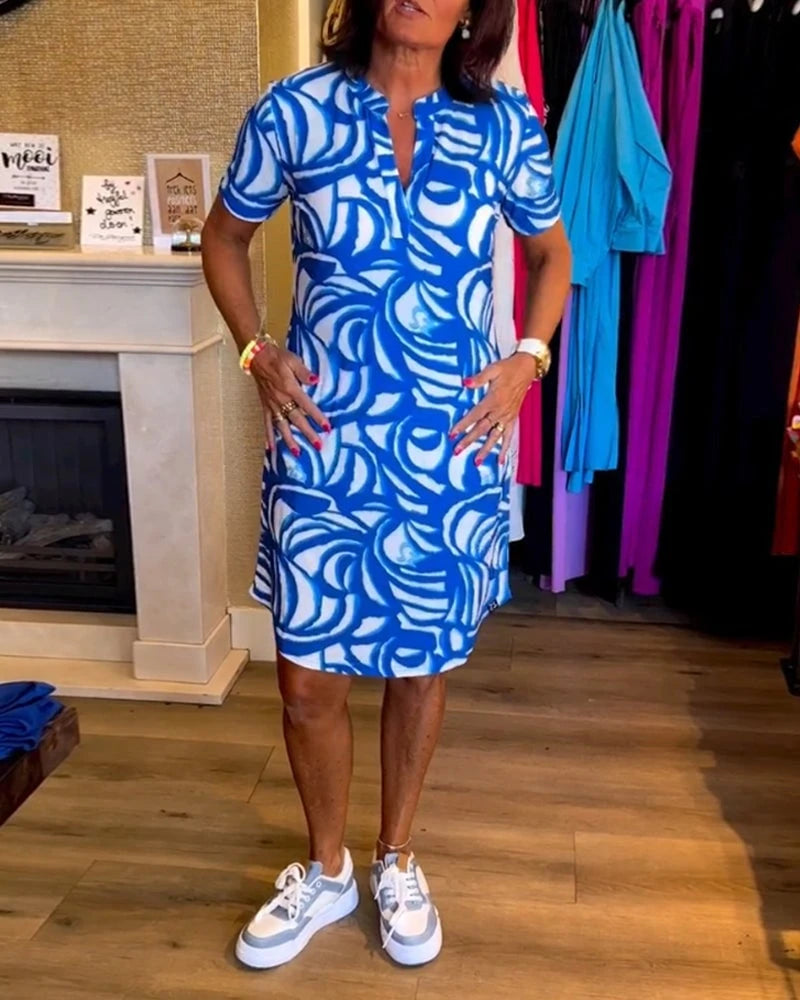 Printed Casual Dress