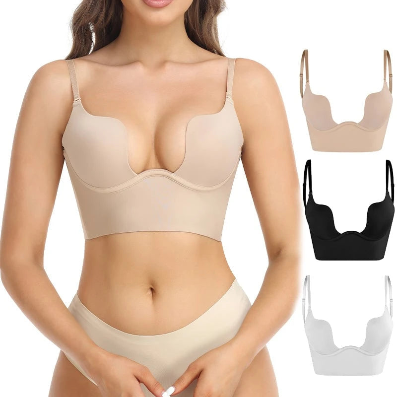 Chic Seamless Backless Bra for Women