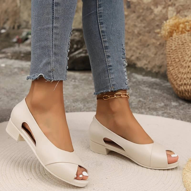 Elegant Comfort Heeled Sandals