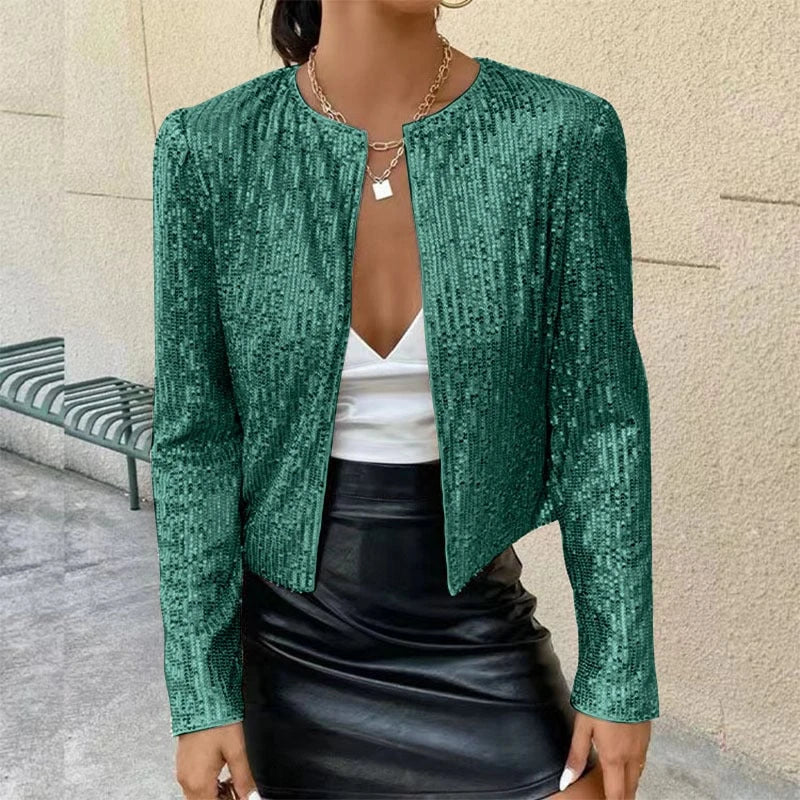 Ladies Glittering Cardigan
