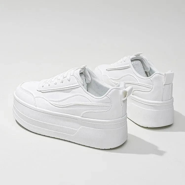Sneaker with platform sole