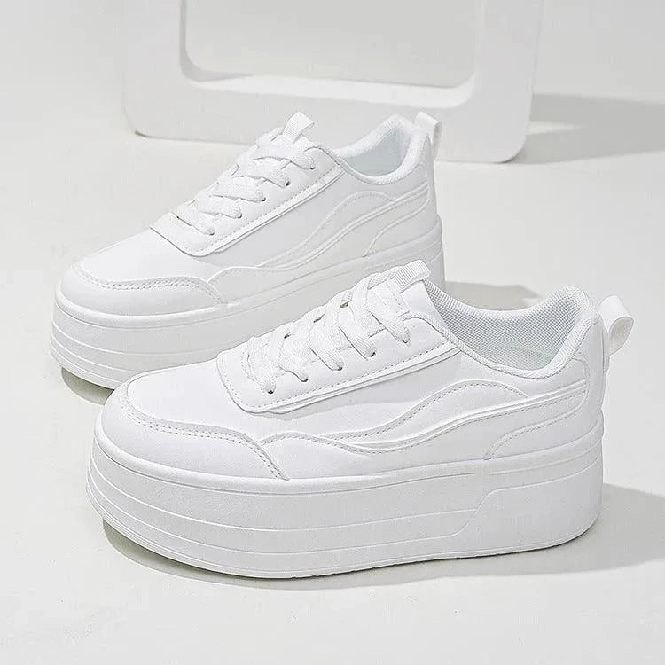 Sneaker with platform sole