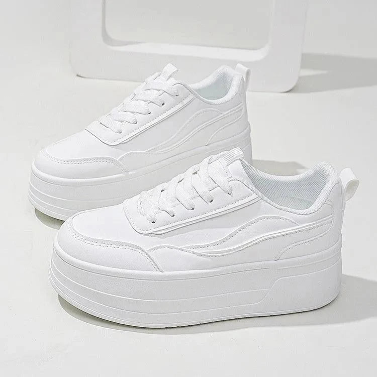 Sneaker with platform sole