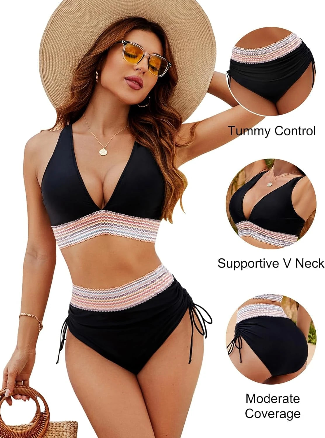 Bikini with tummy control