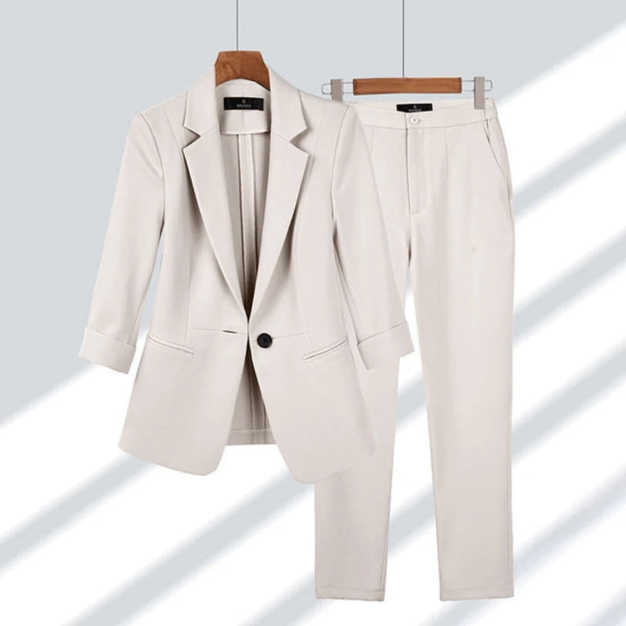 Two-piece women's suit pants suit women casual women's suit
