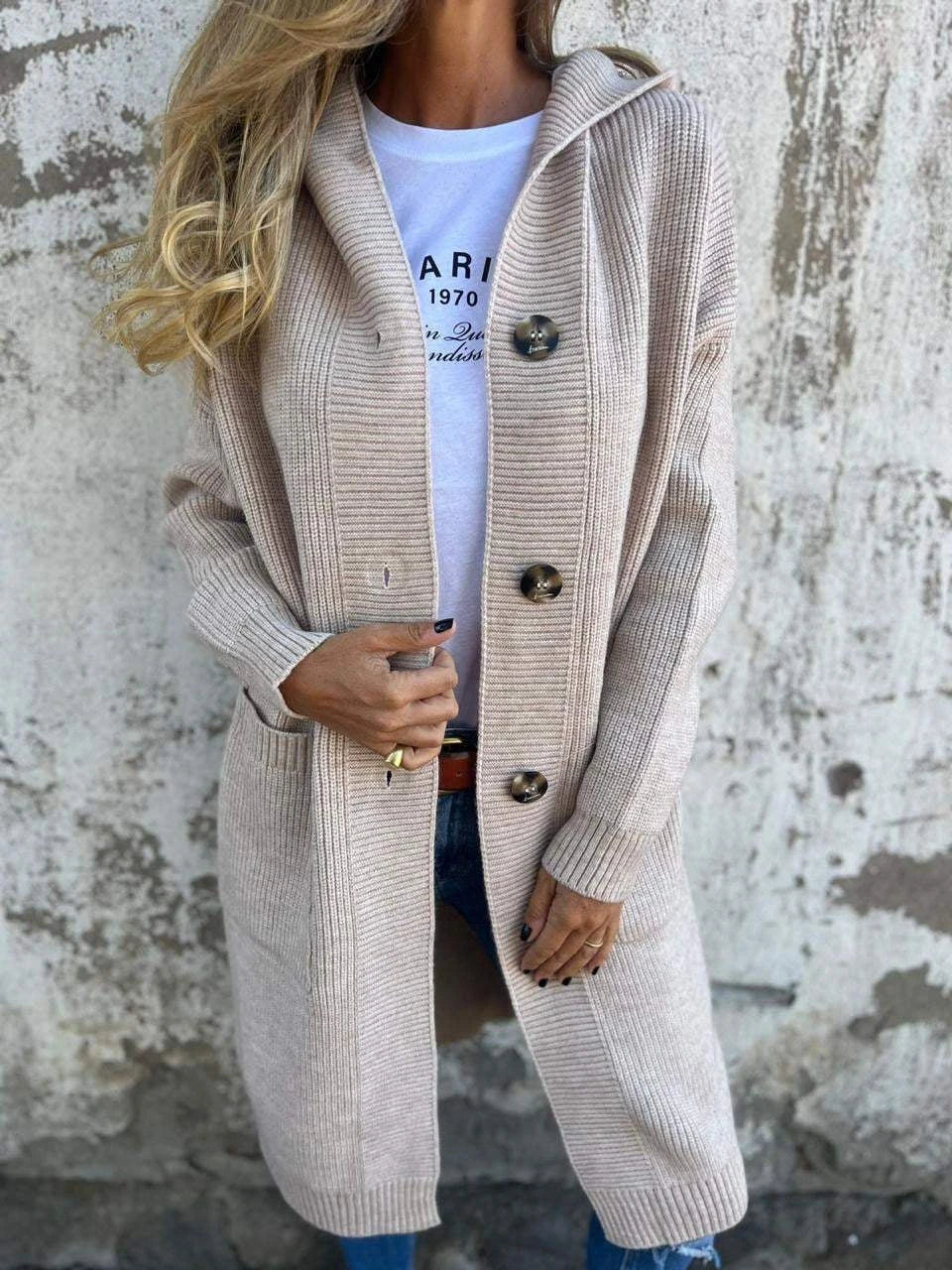 Long and Comfortable Cardigan