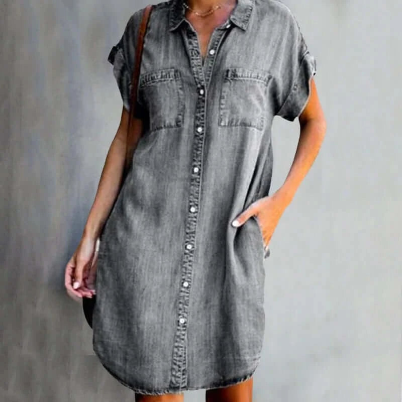 Denim dress