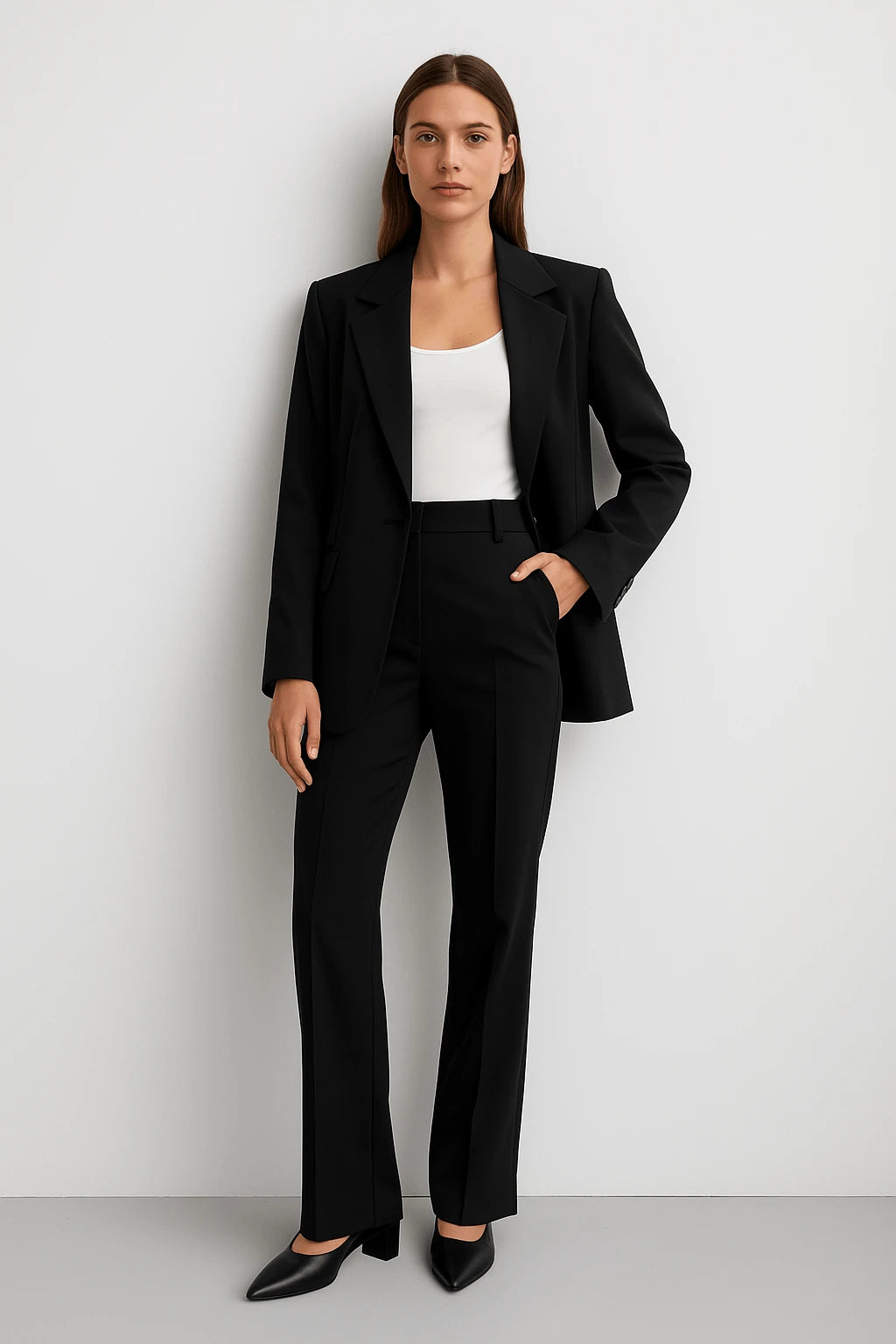 Two-Piece Suit Elegant & Comfortable Casual Suit With Loose Fit