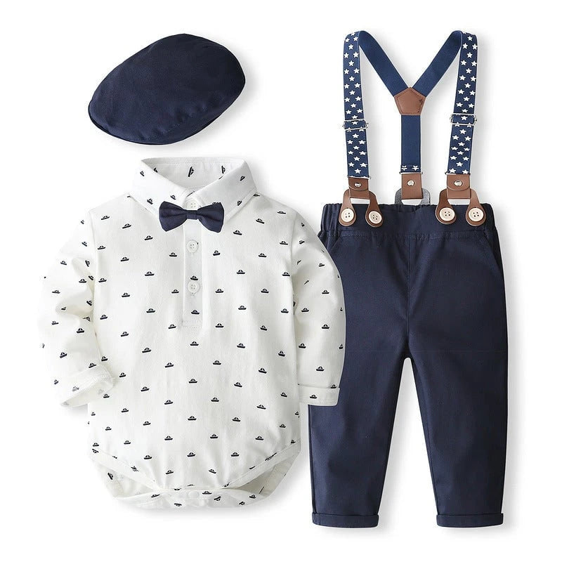 Elegant Boys Suit with Vest