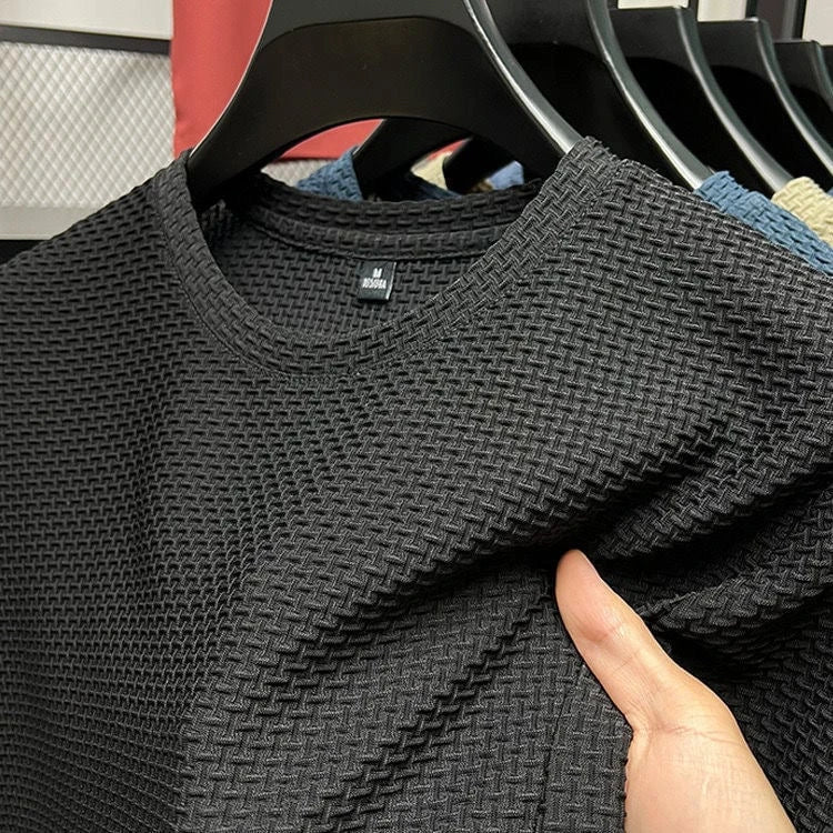 Bamboo Ice Silk Short Sleeve Shirt