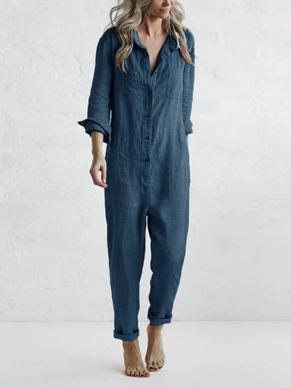 Sydneylong-Sleeved Jumpsuit