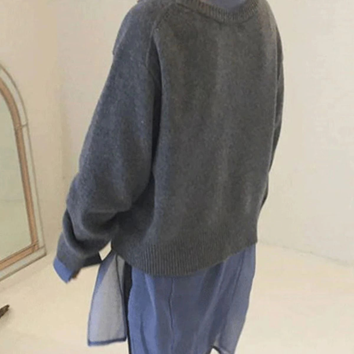 Cashmere Knitted Fashion Sweater