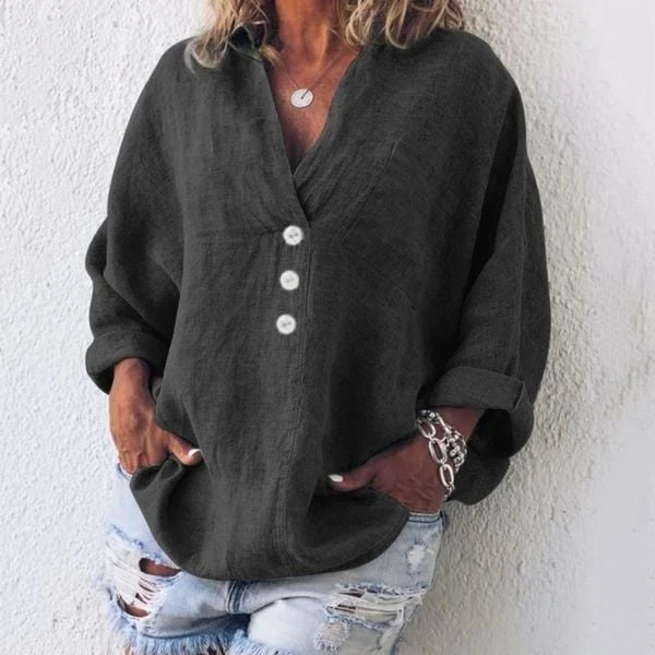 Summer Blouse Made Of Linen