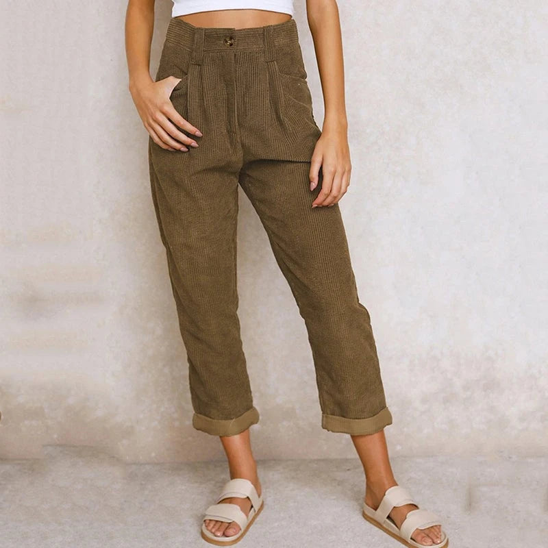 Stylish Cord Pants