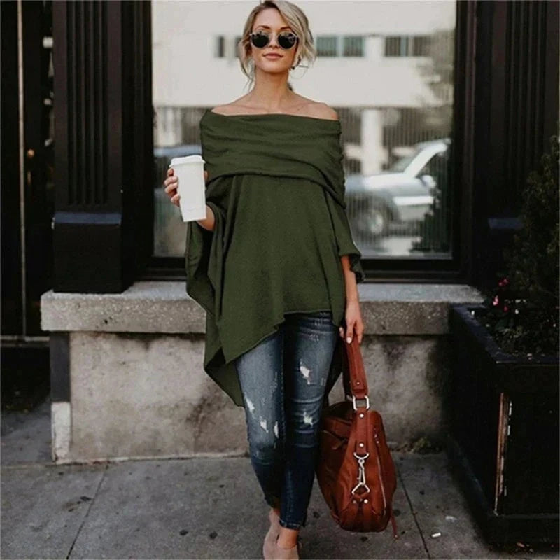 Carolynncasual Top With Long Sleeves