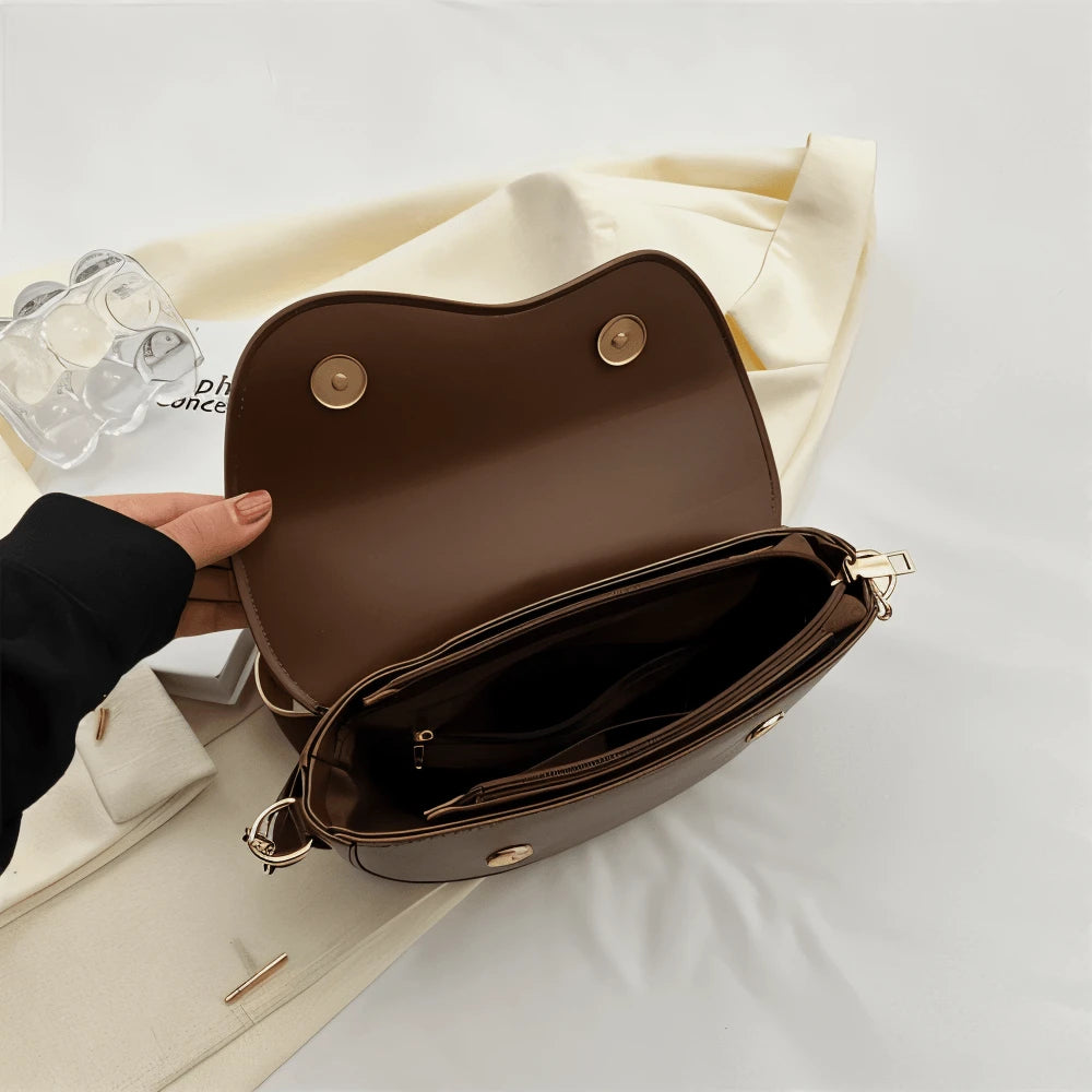 Vegan Leather Crossbody Bag Womenfashionable Bag