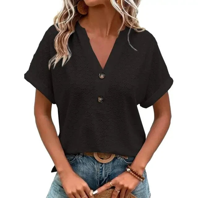 Women's V-Neck Top