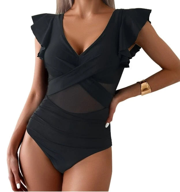 Quick-Drying, One-Piece Sports Bikini Swimsuit