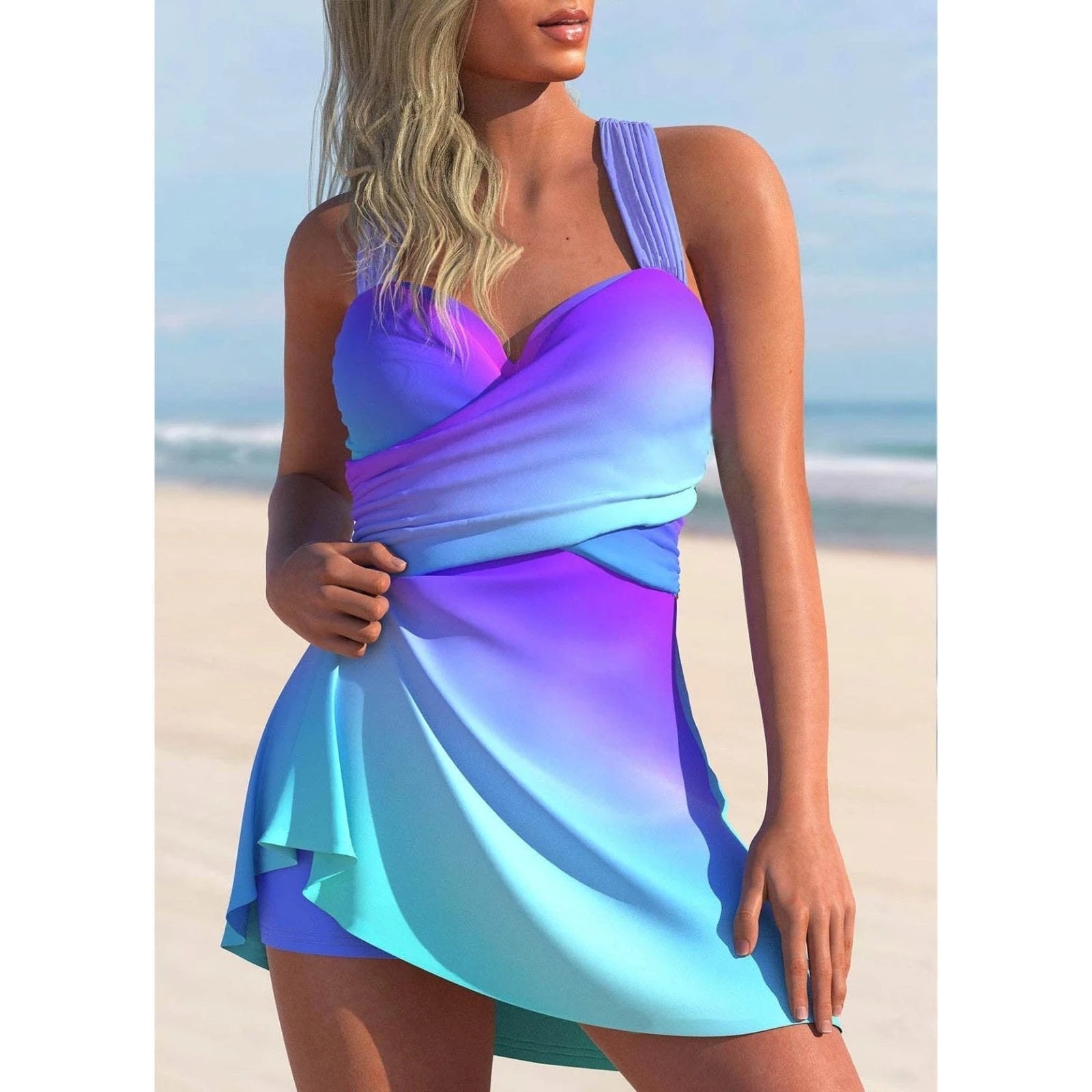 Ella Two-Piece Vintage Tankini