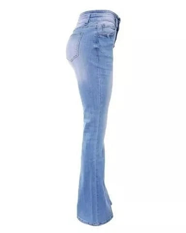 Hollyvintage Fitted Flare Jeans