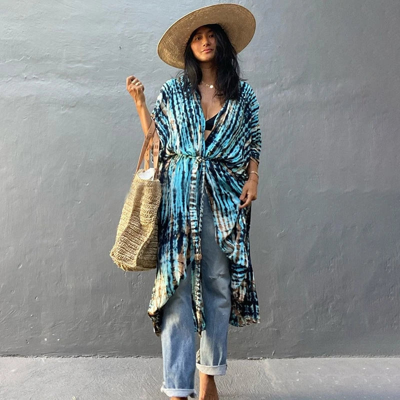 Glamorous Sun Protection Resort Beach Dress Cover Up