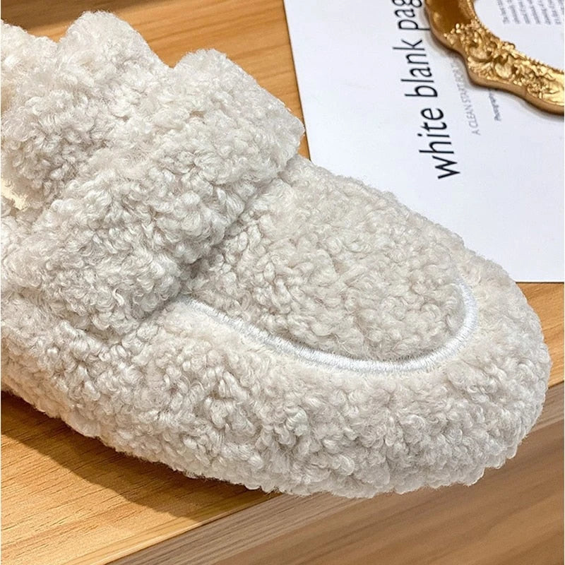 Plush Slipper Shoes