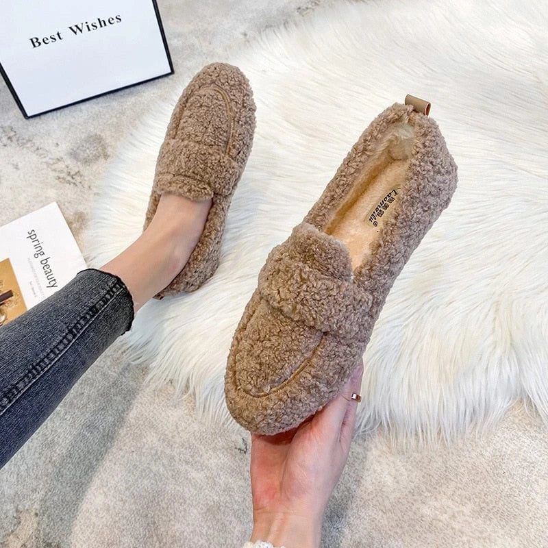 Plush Slipper Shoes