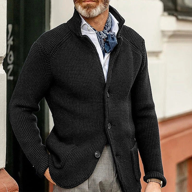 Elegant Men'S Cardigan