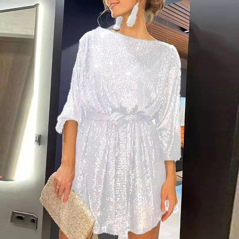 Loose Mini Party Dress