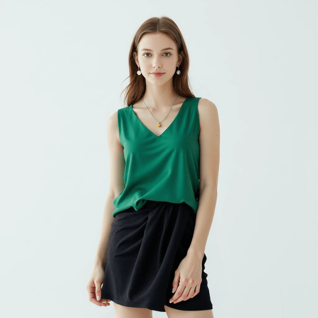 Trigalasilky Soft Tank Top For Women