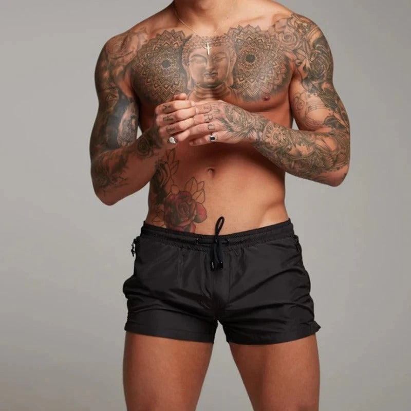 Swim Shorts Quick-drying Short Shorts With Stretch for Men