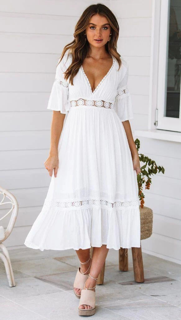 Boho Midi Dress