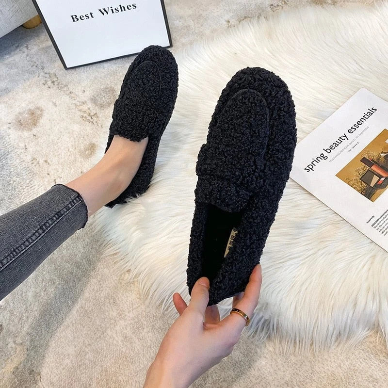 Plush Slipper Shoes