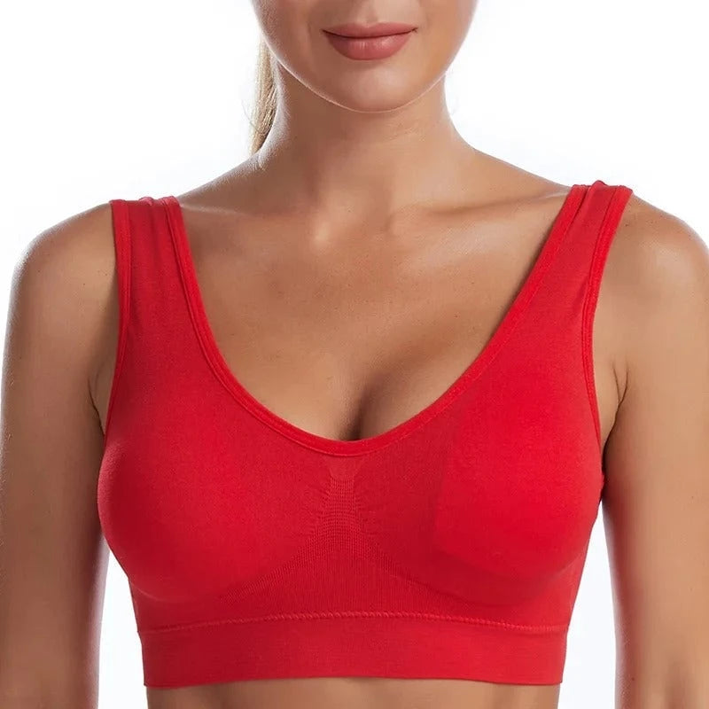Wireless Plus-size Bra With Padding for Women