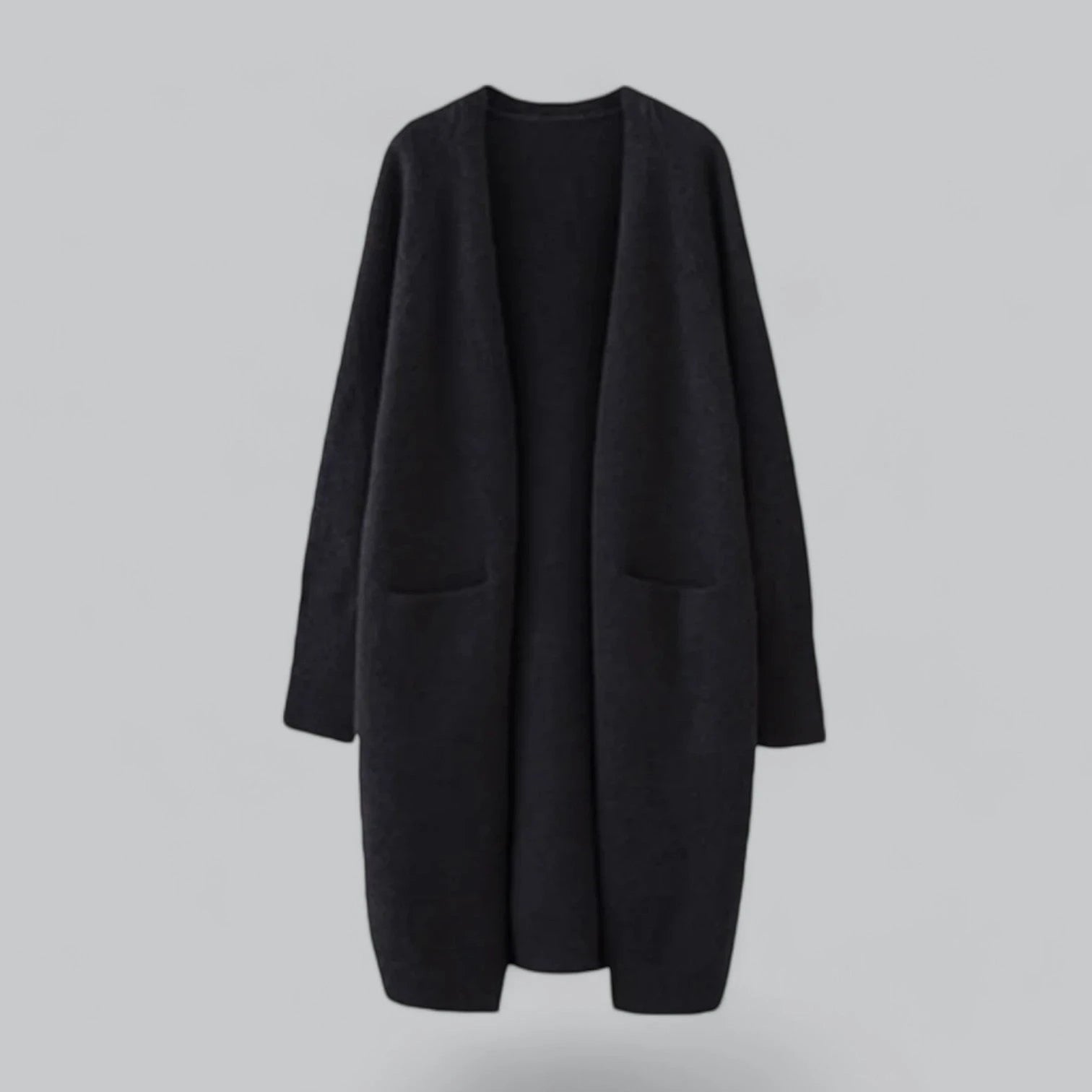 Classic Long Cashmere Cardigan for Women