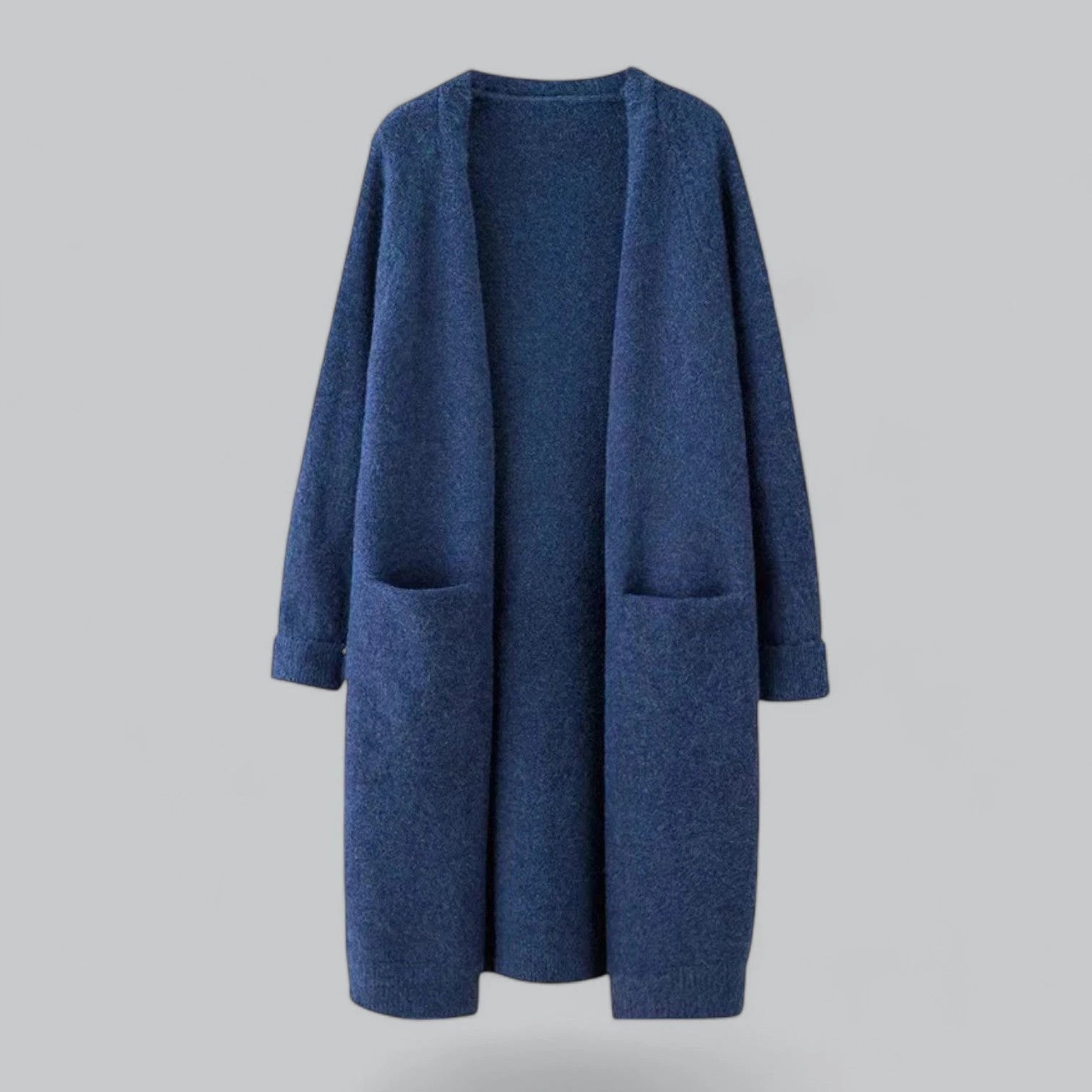 Classic Long Cashmere Cardigan for Women
