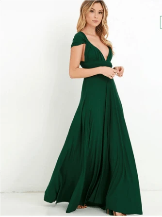 Elegant Cotton Wrap Dress